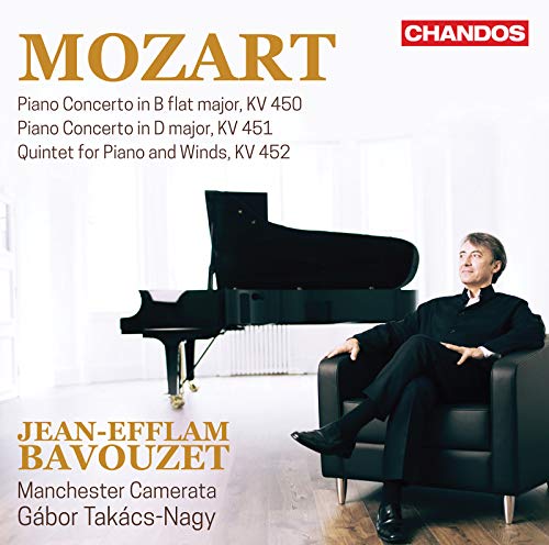 CD cover featuring pianist Jean-Efflam Bavouzet seated near a grand piano.