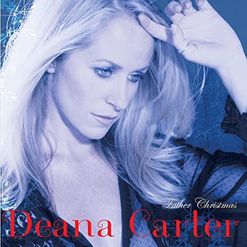 CD cover featuring blonde woman and āFather Christmasā title text.