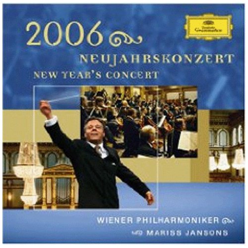 CD cover for the Vienna Philharmonic New Year’s Concert 2006, with conductor.