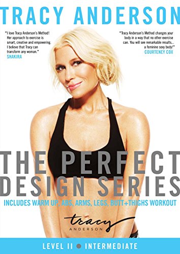 DVD cover featuring Tracy Anderson, blonde woman in workout attire.