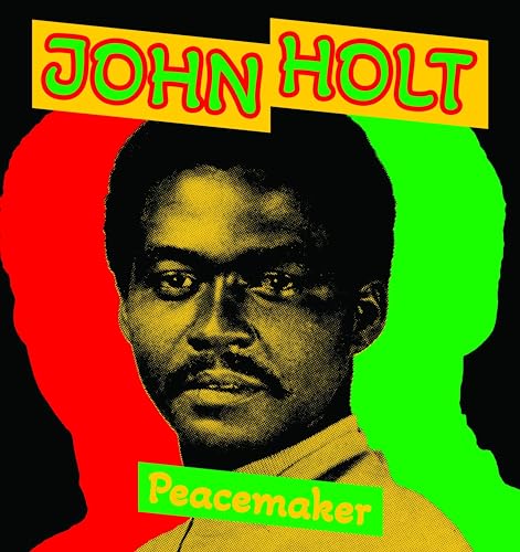 John Holt portrait with red, yellow, and green color blocking.