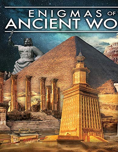 DVD cover featuring pyramids, statues, and ancient architectural ruins.