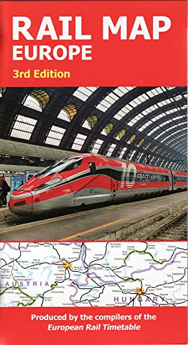 Rail Map Europe: 3rd Edition