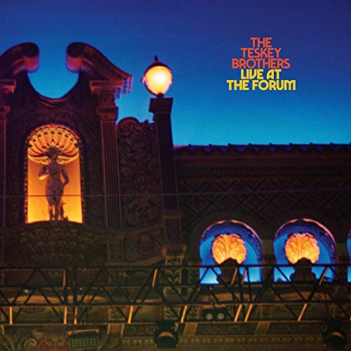 CD cover for The Teskey Brothers’ “Live At The Forum” album.