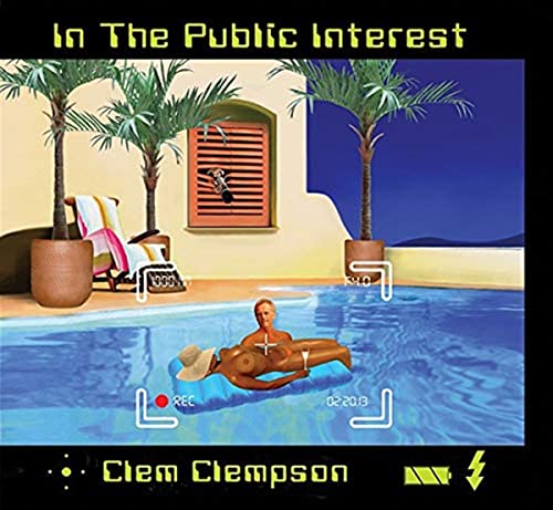 Album cover: poolside scene with two figures and palm trees.
