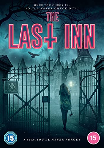 DVD cover for "The Last Inn" horror film, featuring a haunted inn.