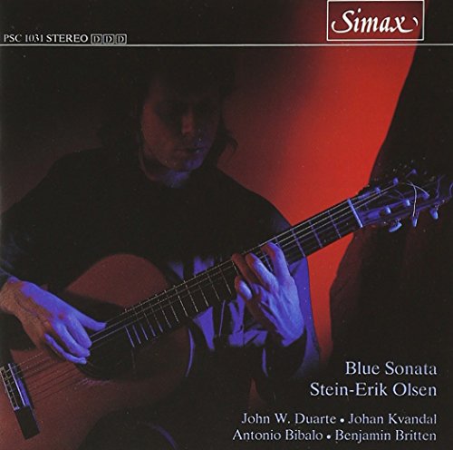 Guitarist Stein-Erik Olsen playing a classical guitar, album cover.