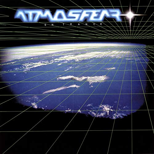 Album cover: Earth viewed through a blue grid, with āAtmosfearā logo.
