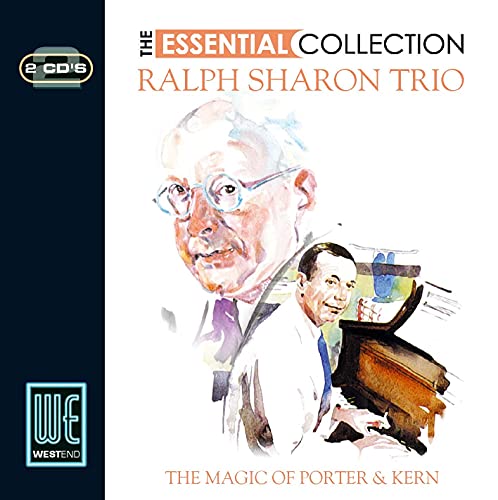 CD cover featuring a watercolor portrait of Ralph Sharon and Jerry Kern.