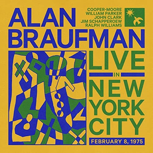 Album cover for Alan Braufman’s “Live In New York City,” 1975.