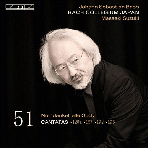 CD cover featuring portrait of Masaski Suzuki, conductor, and large “51”.