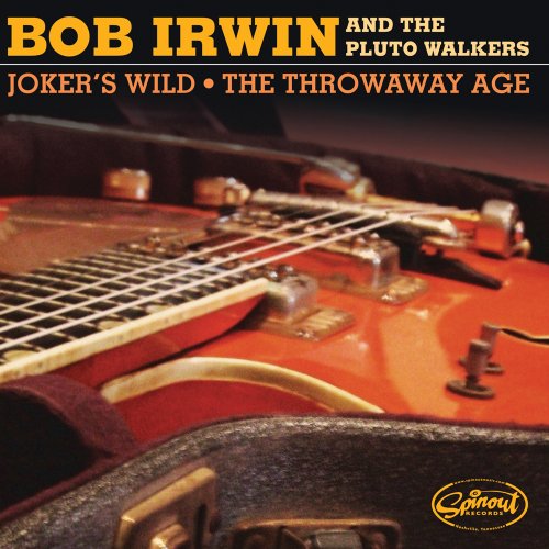 Vinyl record cover featuring a red guitar and text: "Joker's Wild.