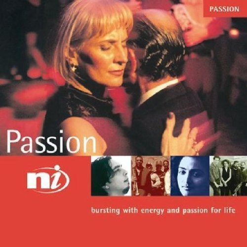 CD cover for “Passion” featuring a couple ballroom dancing.