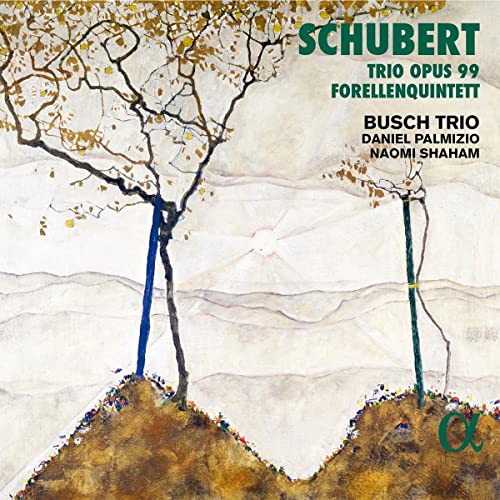 CD cover: painted trees with text “Schubert” and performer names.