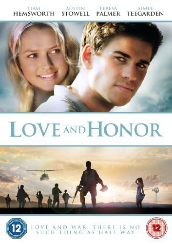 DVD cover for "Love & Honor" featuring couples and soldiers.
