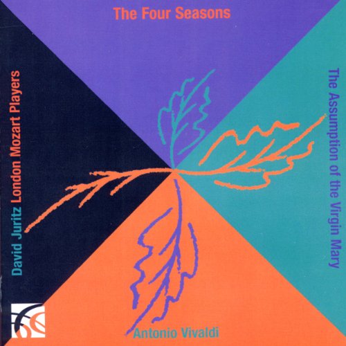 CD cover for Vivaldi’s “The Four Seasons” with abstract foliage.