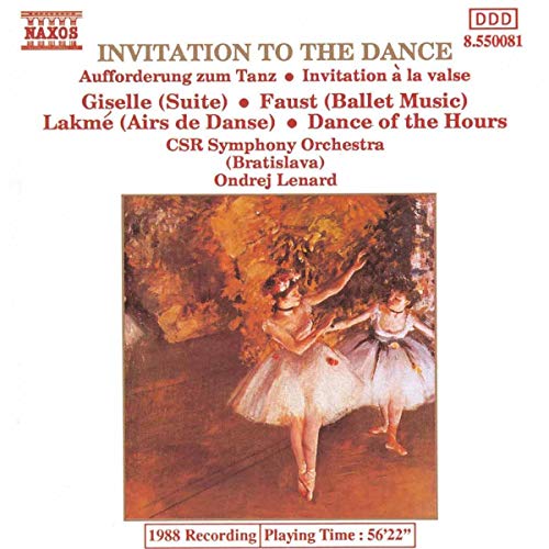CD case for “Slov Rso - Invitation to the Dance,” barcode visible.