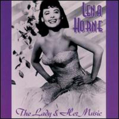 Lena Horne portrait on CD cover, wearing a sparkling gown.