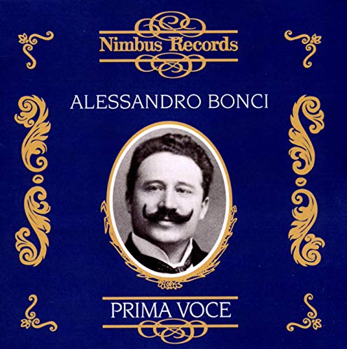 CD cover: portrait of Alessandro Bonci with ornate gold detailing.