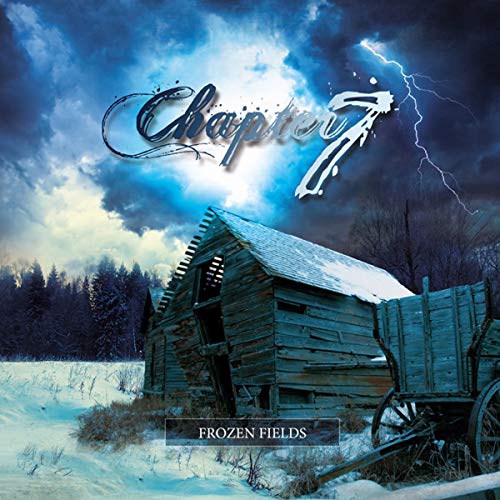 CD cover: Snowy field, dilapidated barn, stormy sky, and text "Chapter 7".