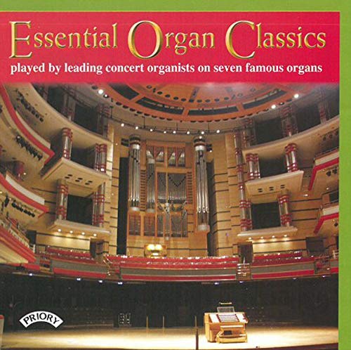 CD cover for “Essential Organ Classics” featuring a large concert organ.