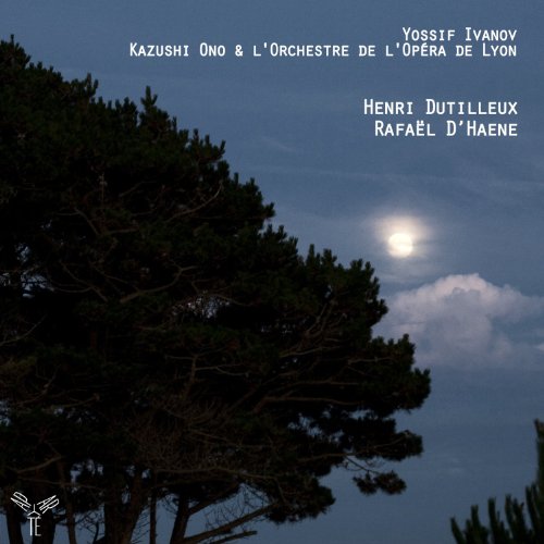 CD cover with silhouetted trees against a moonlit sky.