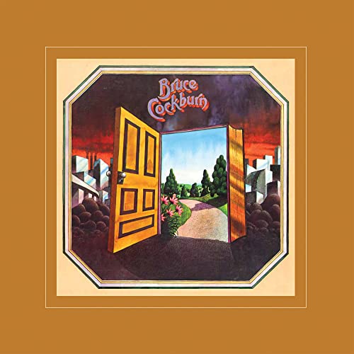Bruce Cockburn album cover: open doorway to a landscape scene.