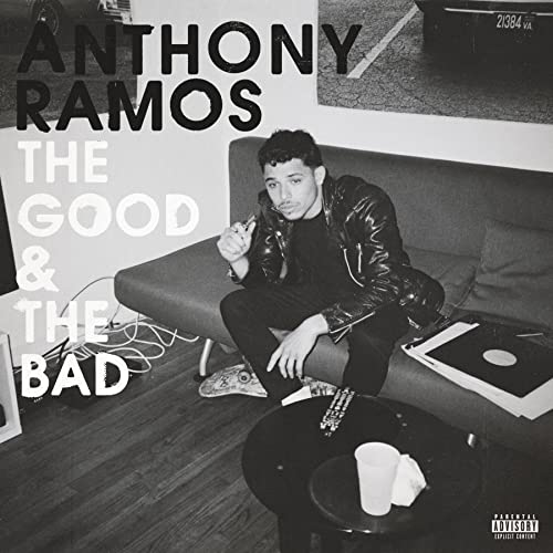 CD cover for Anthony Ramos’ “The Good & The Bad,” featuring a portrait.