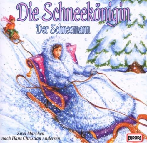 CD cover depicting a woman in a fur coat on a sled in snow.