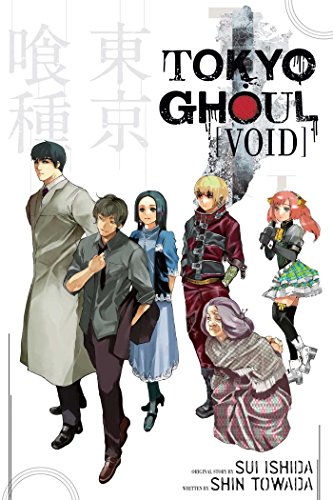 Book cover for “Tokyo Ghoul: Void: 2” featuring illustrated characters.