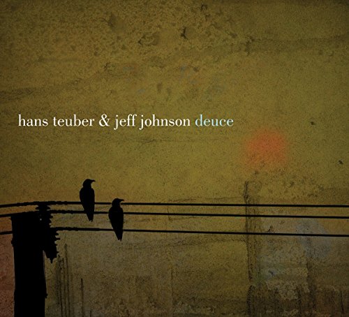 CD cover: two black birds on wires against a yellow, textured background.