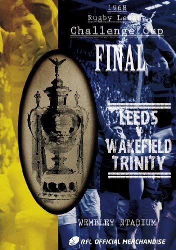 1968 Rugby League Challenge Cup Final DVD cover, Leeds vs Wakefield.