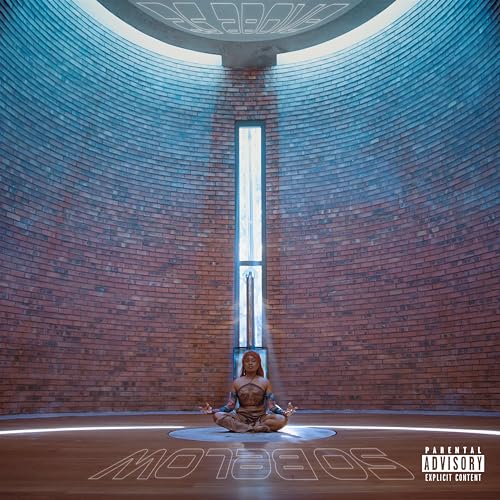 Album cover for Sampa The Great, featuring a woman meditating in a brick room.