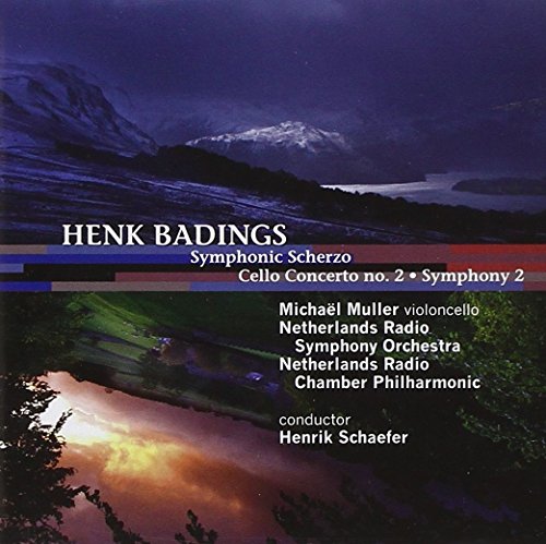 CD cover: mountain landscape with text naming composers and orchestra.