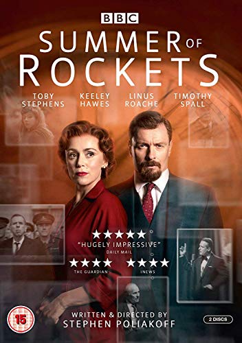 DVD cover for “Summer of Rockets” featuring two central actors and portraits.