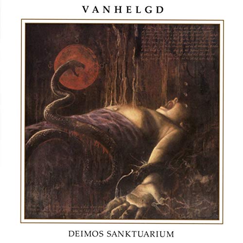 CD cover: dark, surreal image of a snake and reclining figure.