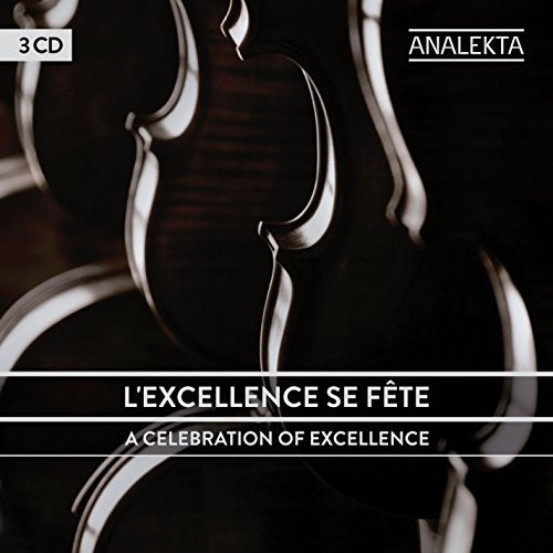 3CD set, "A Celebration of Excellence," featuring abstract violin shapes.
