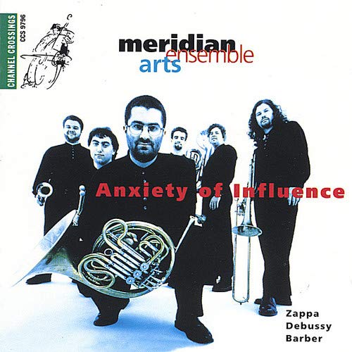 CD cover: Meridian Arts Ensemble with musicians and brass instruments.