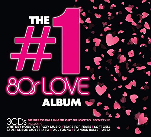 CD cover with a large pink "#1" and scattered pink hearts.