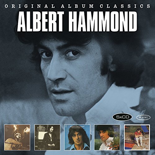 Albert Hammond CD cover featuring a portrait and album artwork collage.