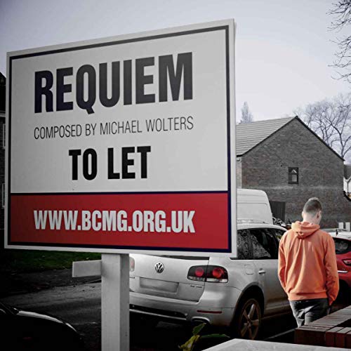 CD cover: "Requiem" by Michael Wolters, with a "To Let" sign image.