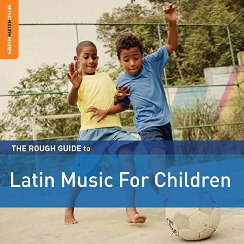 CD cover with two boys playing soccer against a colorful wall.