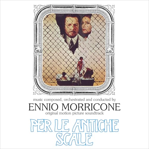 CD cover for Ennio Morricone’s “Per Le Antiche Scale” soundtrack.