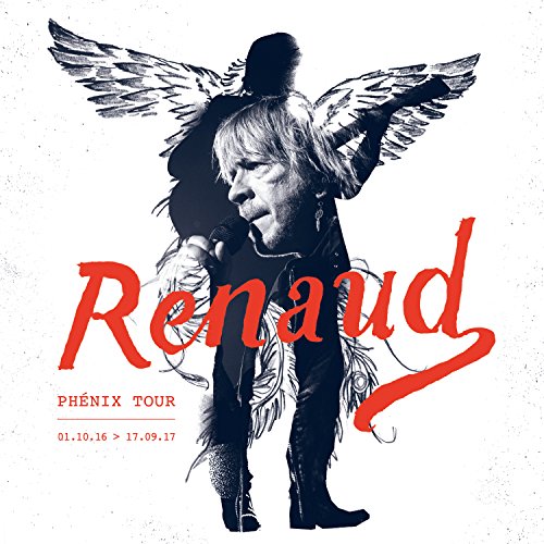 DVD cover featuring Renaud with feathered wings and red text.