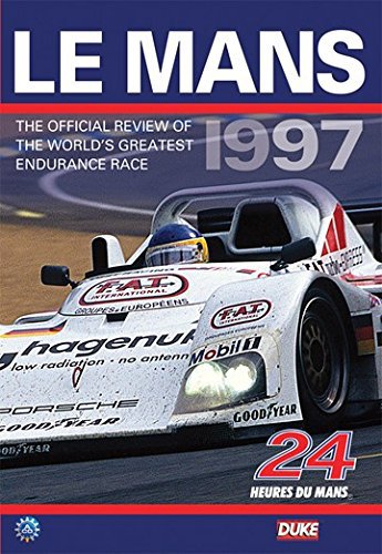 DVD cover for “Le Mans 1997” featuring a race car and the number 24.
