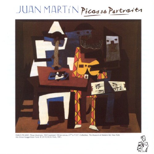CD cover featuring a cubist painting of musical instruments and figures.