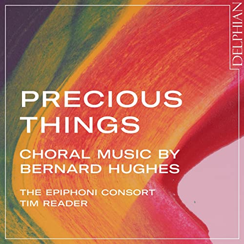 CD cover for “Precious Things” by Epiphoni Consort, abstract floral design.