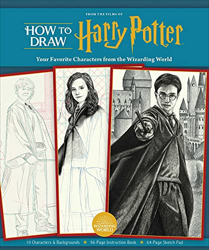How to Draw: Harry Potter: Includes Instruction Book and Sketch Pad