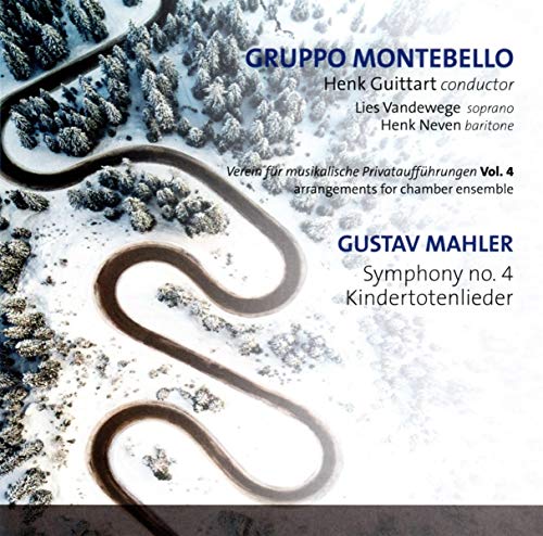 CD cover for Gustav Mahler's Symphony no. 4 by Gruppo Montebello.