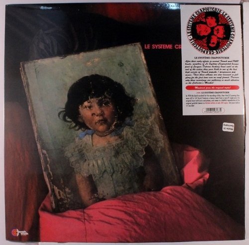 Vinyl record cover featuring a painting of a young girl in gray.
